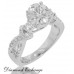 2.02 CT Women's Round Cut Diamond Engagement Ring